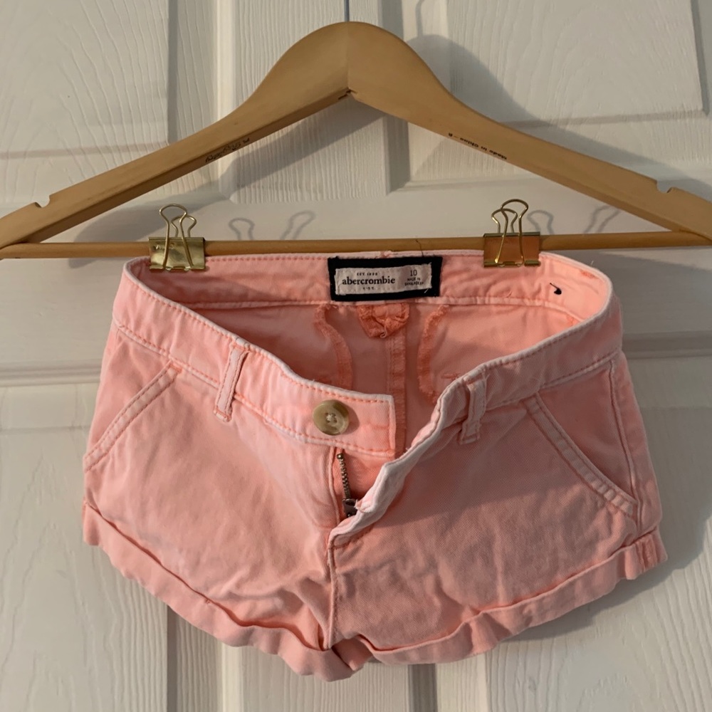 Abercrombie Kids peach shorts